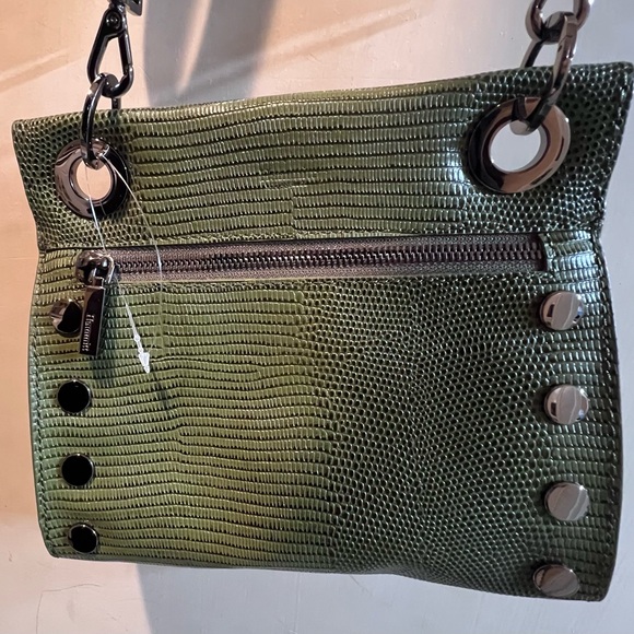 Hammitt Tony SML Crossbody in Bistro Green Snake - Picture 4 of 7